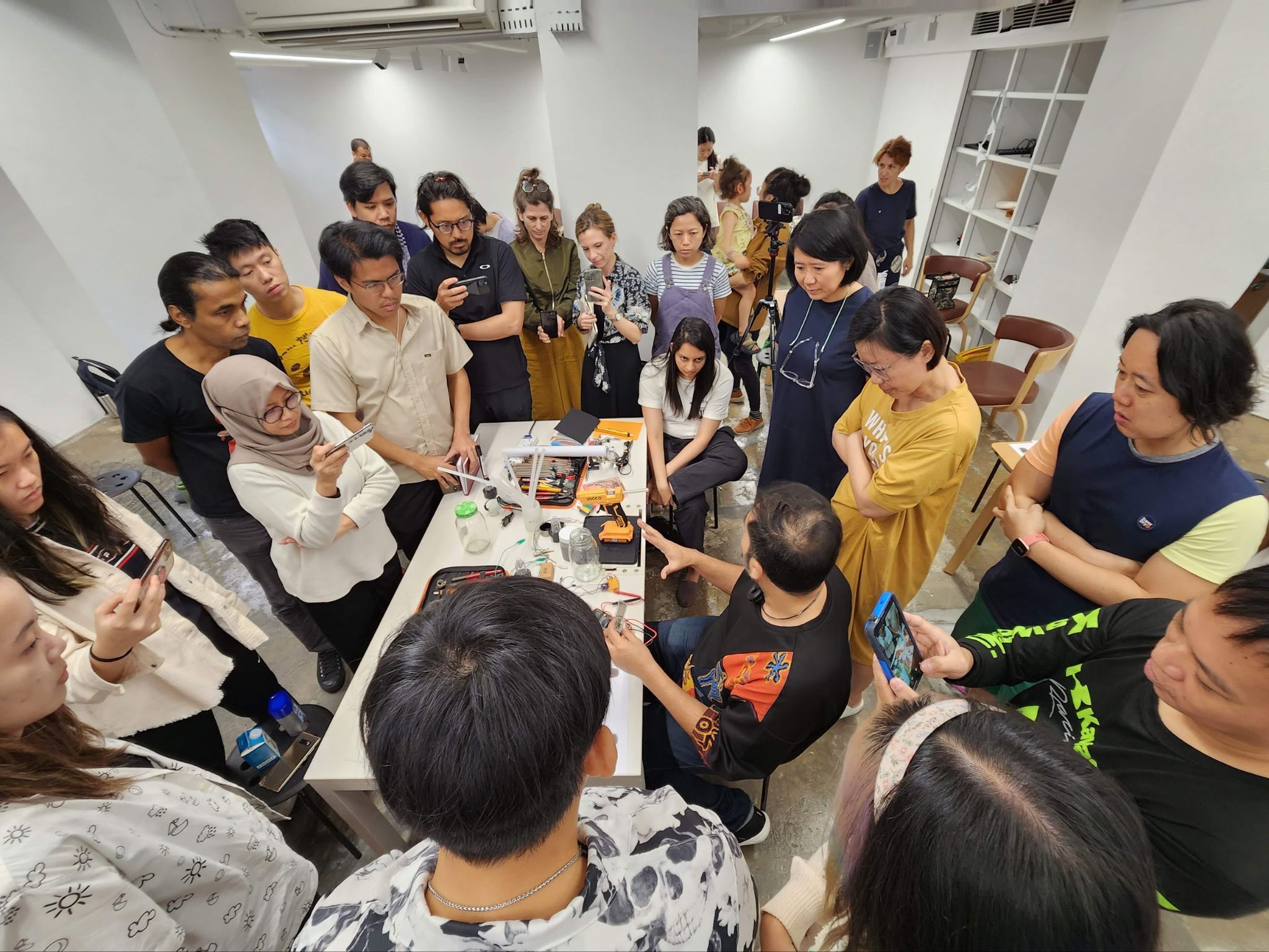 Soil battery workshop
